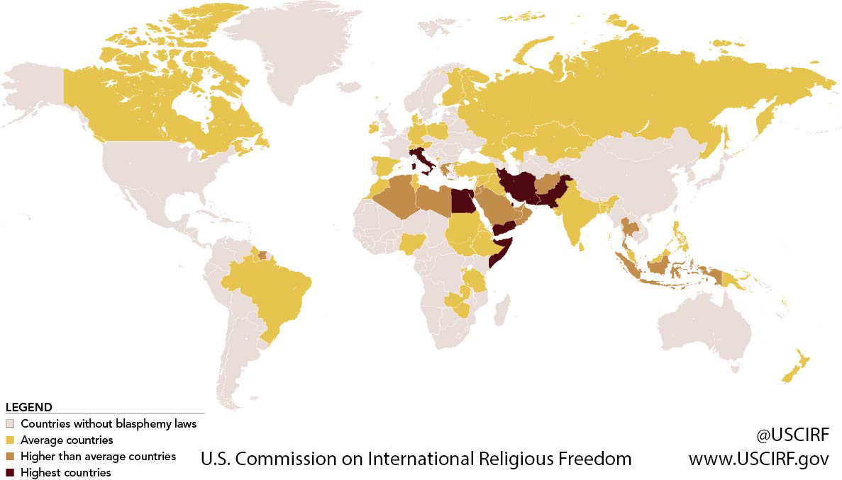 Respecting Rights Measuring The Worlds Blasphemy Laws Uscirf 